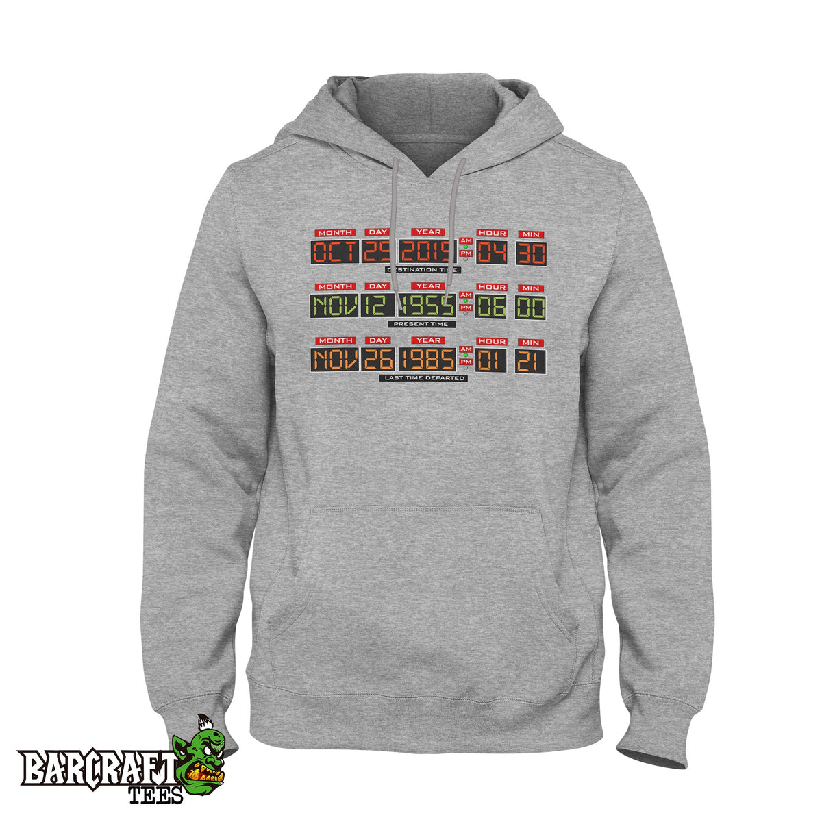 Delorean time machine dashboard Hoodie