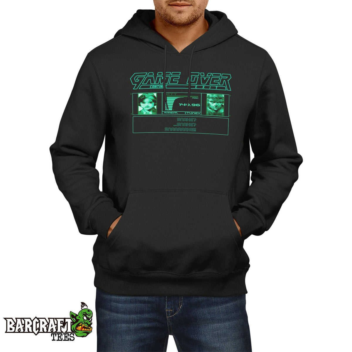 Game over snake Hoodie