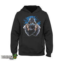 Graffiti gasmask Hoodie