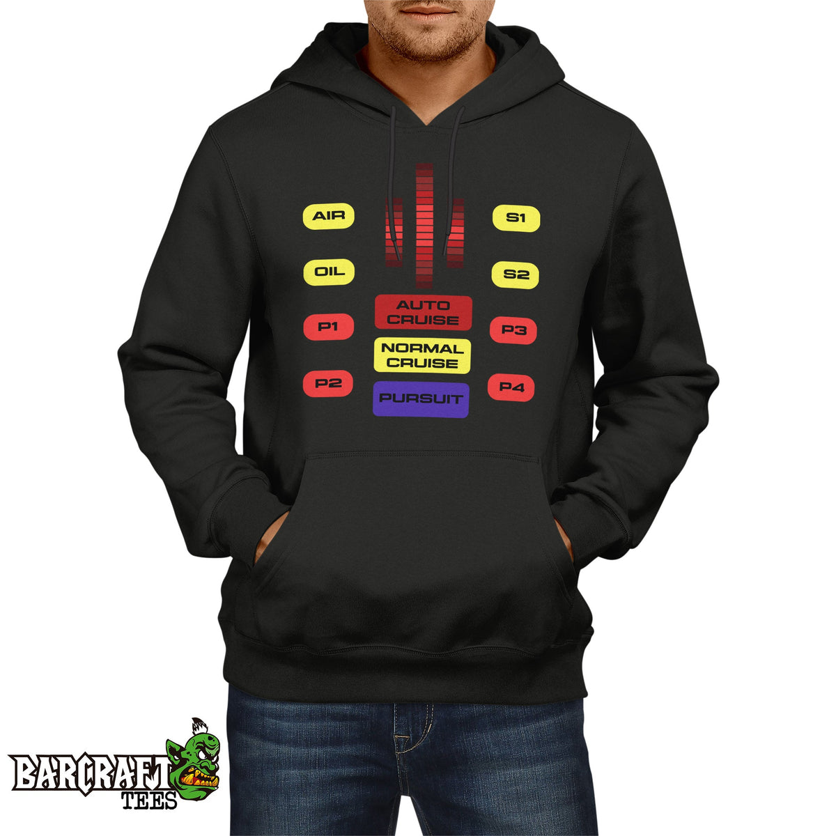 Kitt car dashboard Hoodie
