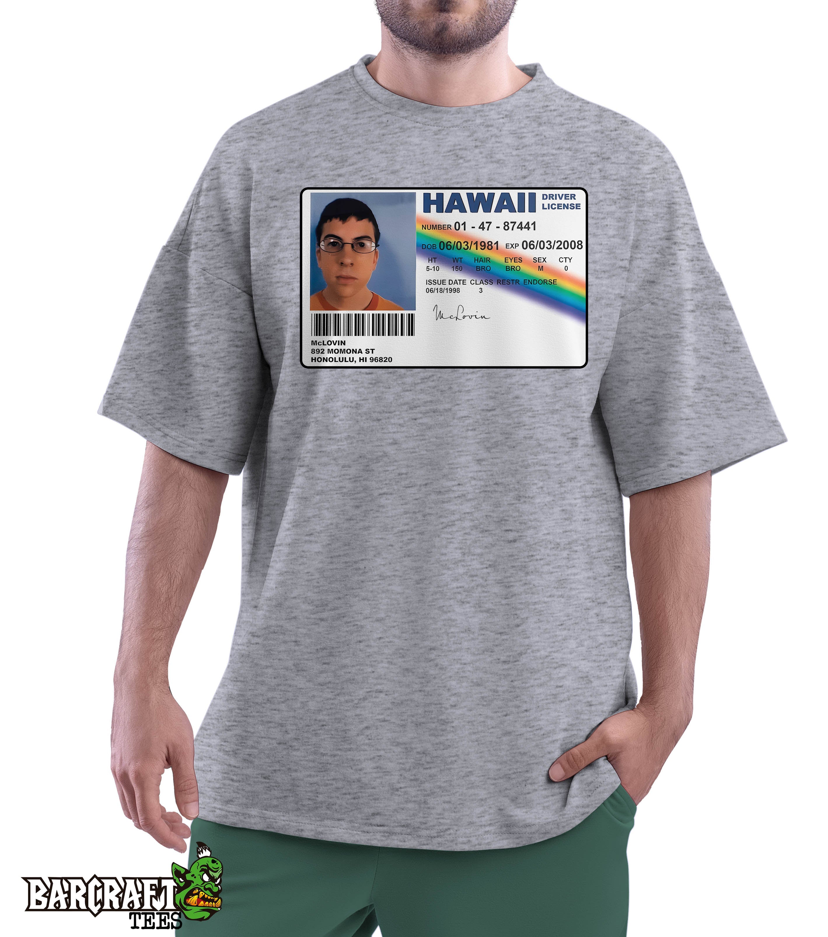 Supercool Mclovin Oversized Tee