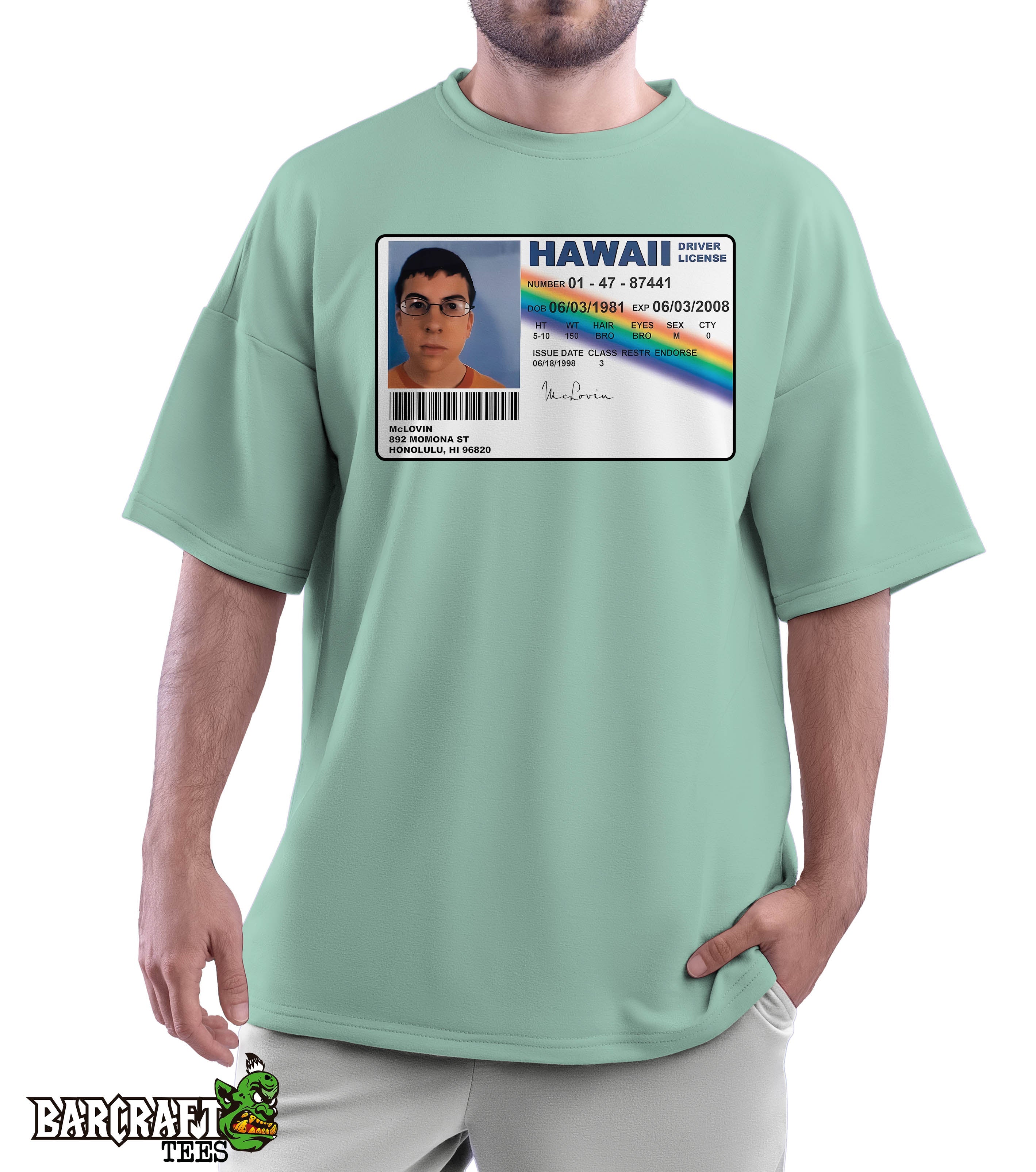 Supercool Mclovin Oversized Tee